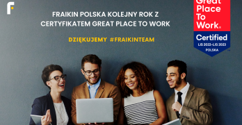 Fraikin polska kolejny rok z certyfikatem great place to work